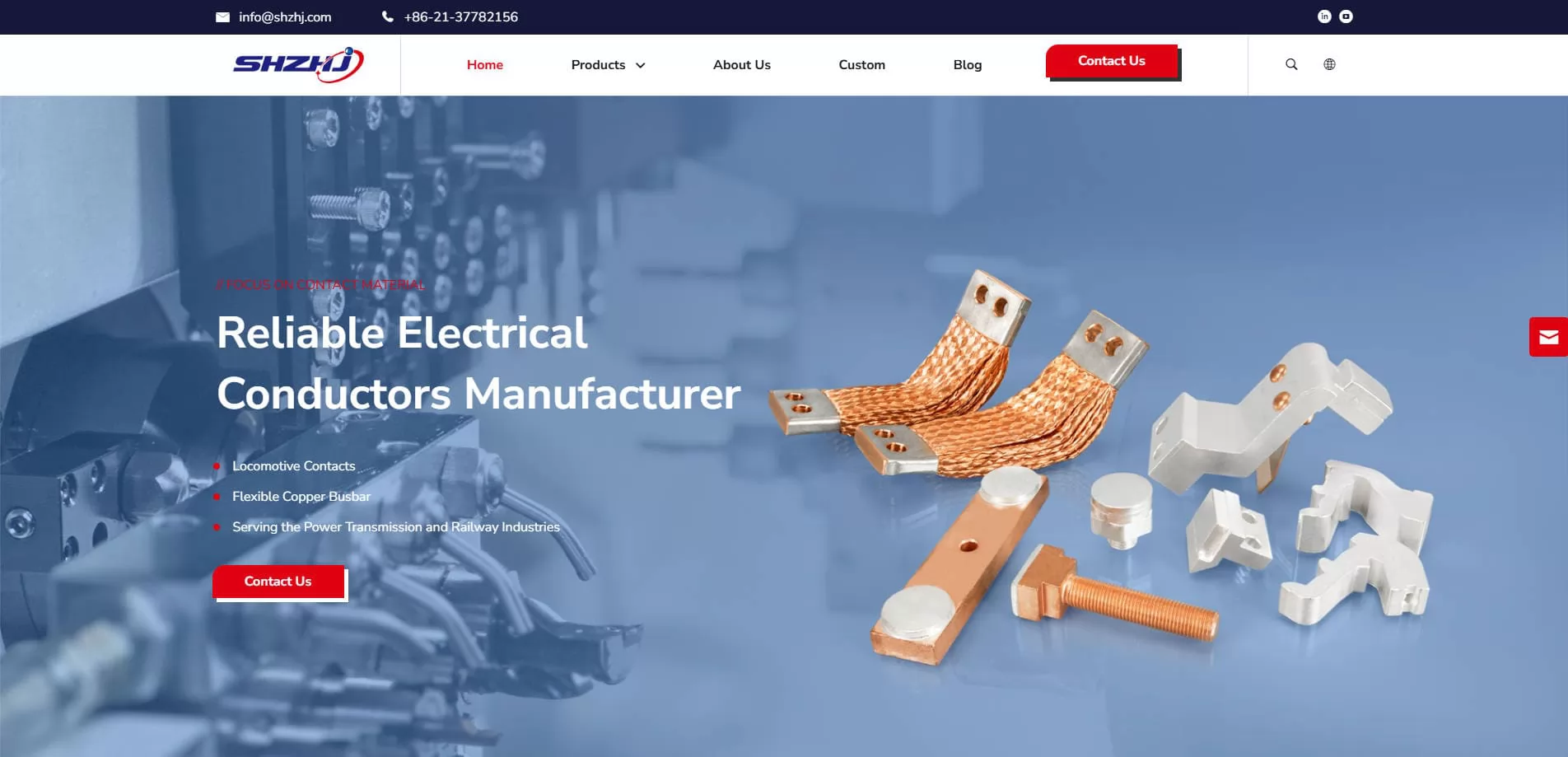SHZHJ Copper Shunt Manufacturer