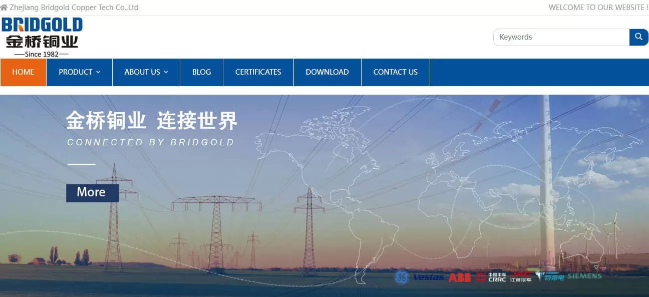 Zhejiang Bridgold Copper Tech Co., Ltd - Copper Busbar Manufacturer in China
