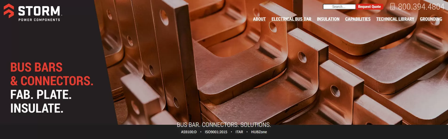 Storm Power Components Copper Shunt Manufacturer