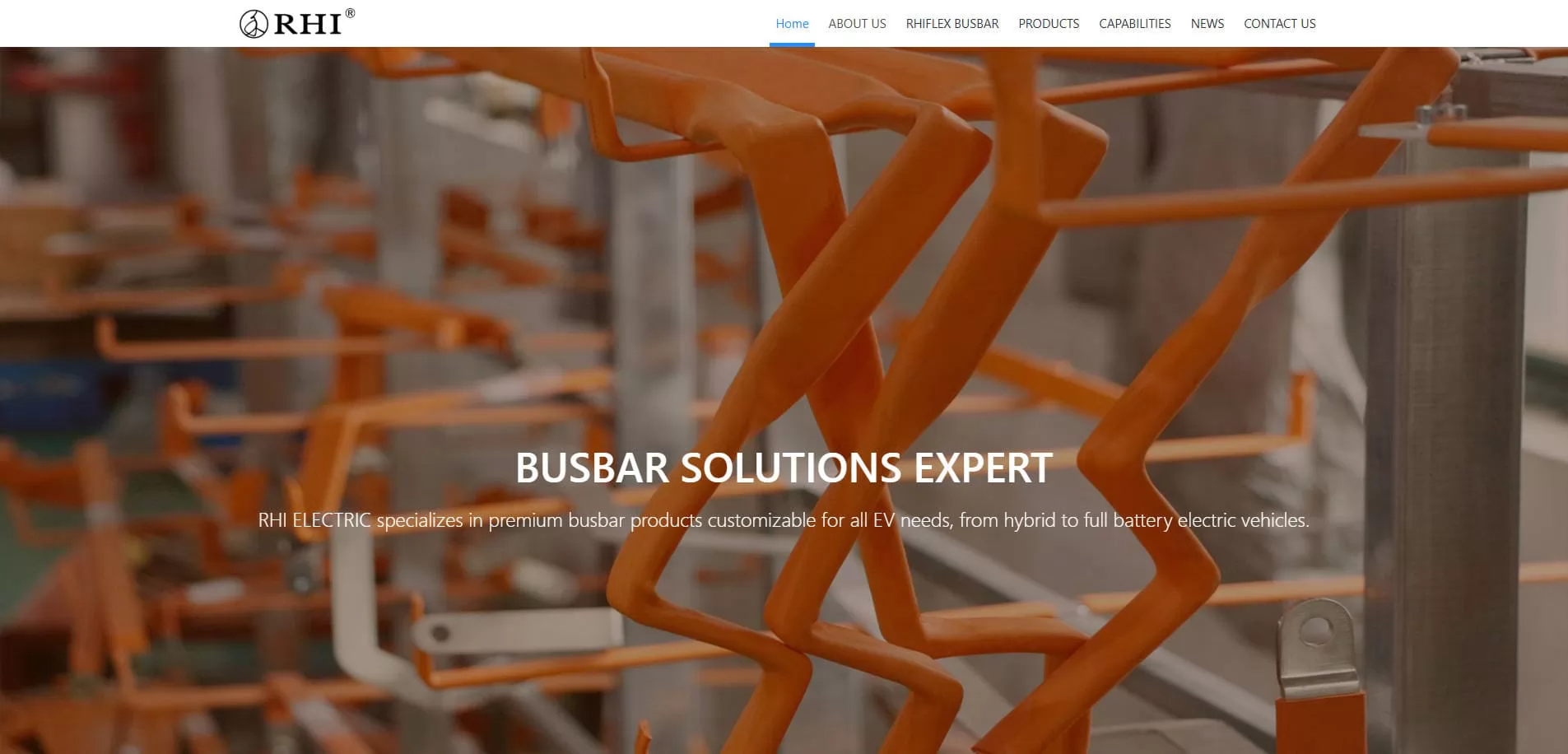 RHI Busbar Custom Copper Busbar Manufacturer China