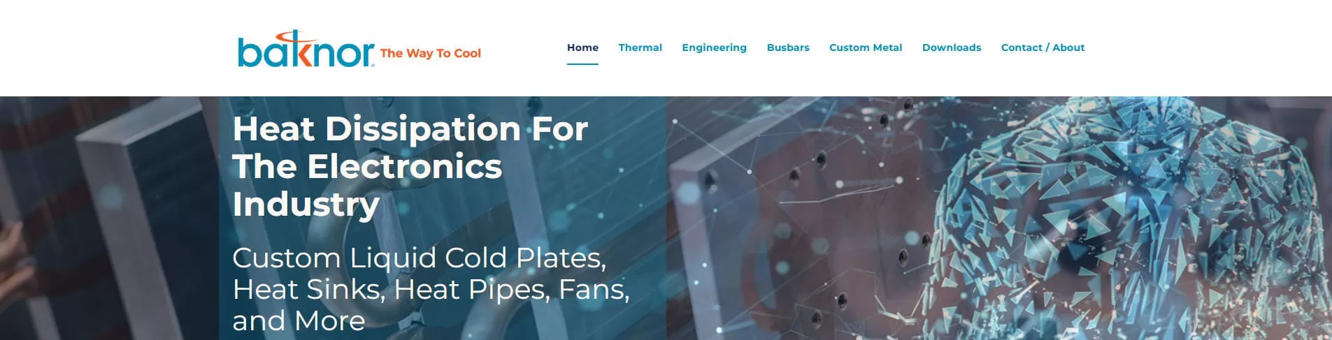 Baknor Thermal Liquid Cooled Laminated Copper Busbar Manufacturer Canada