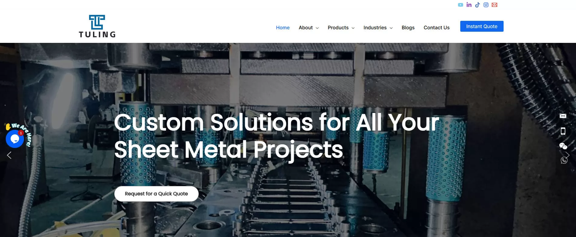 Tuling Metal flexible busbar manufacturer Dongguan China