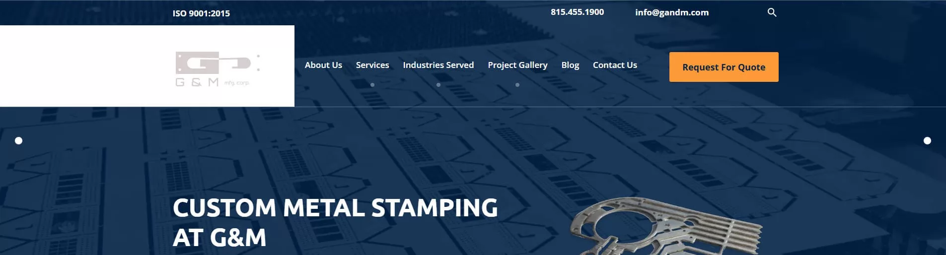 G&M Manufacturing Custom Copper Busbar Precision Stamping Manufacturer USA