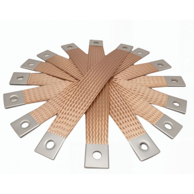 High-Flexibility Braided Copper Busbars & Connectors