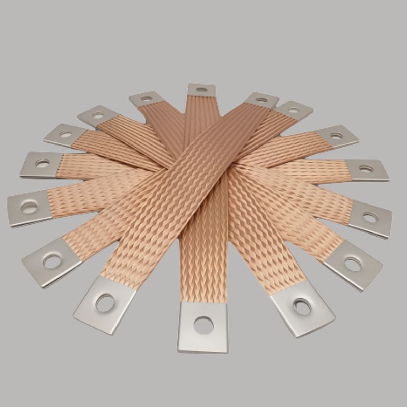 High-Flexibility Braided Copper Busbars & Connectors