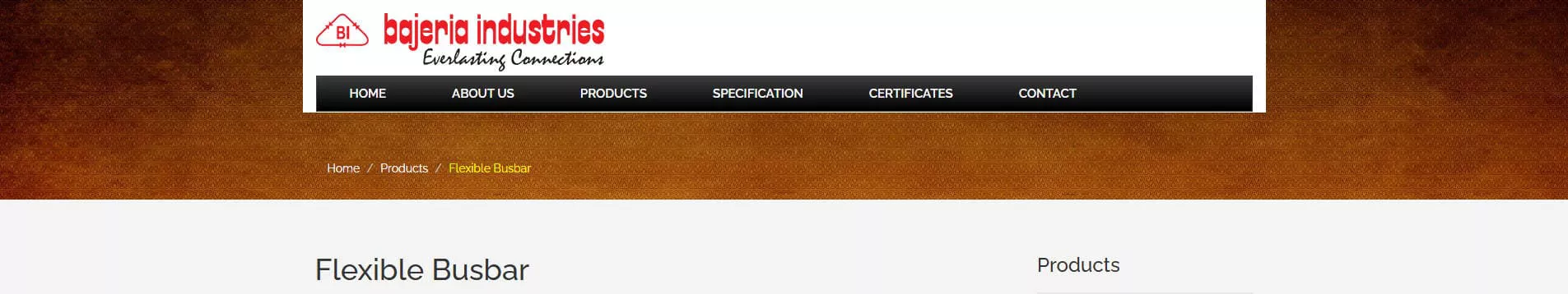 Flexible Copper Busbar Manufacturer Bajeria India