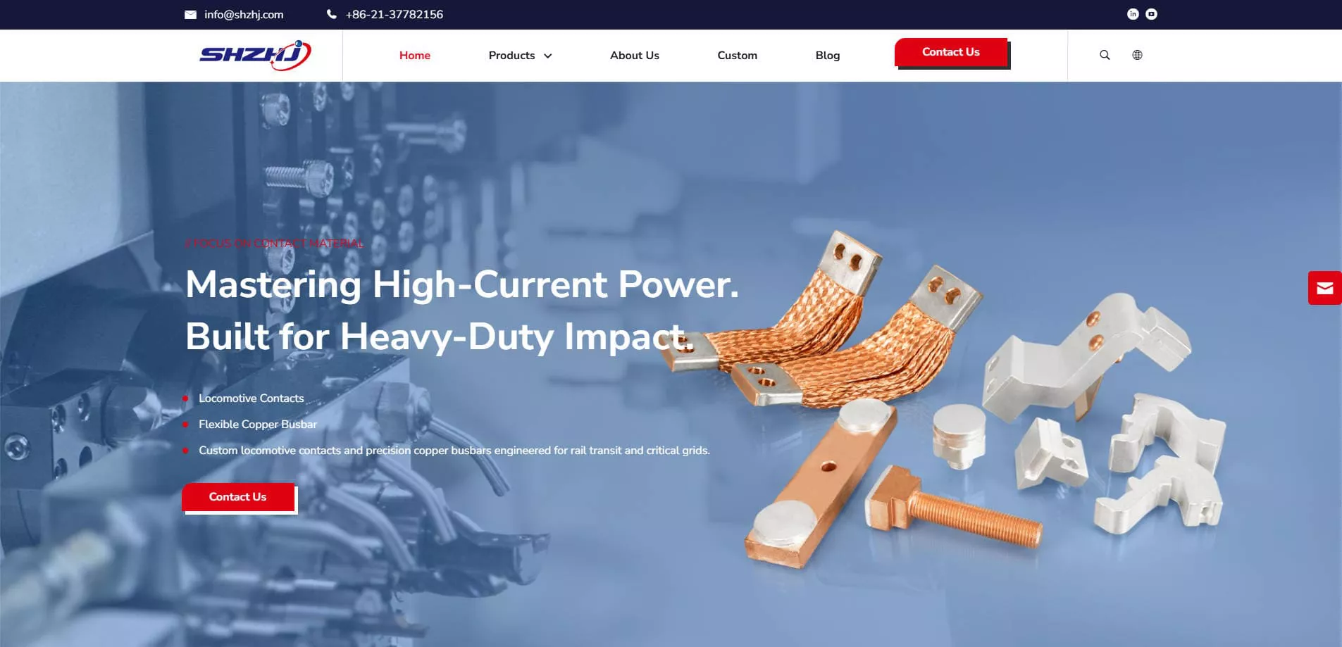 Flexible Copper Busbar Manufacturer - SHZHJ
